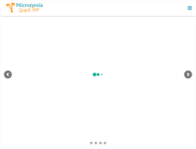 Tablet Screenshot of micronesiagrandtour.com